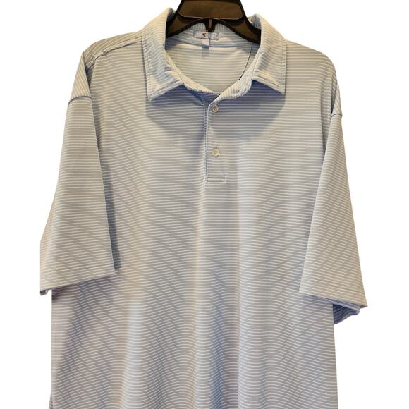 Gen Teal Men's Polo Shirt, Size XXL - Picture 1 of 7